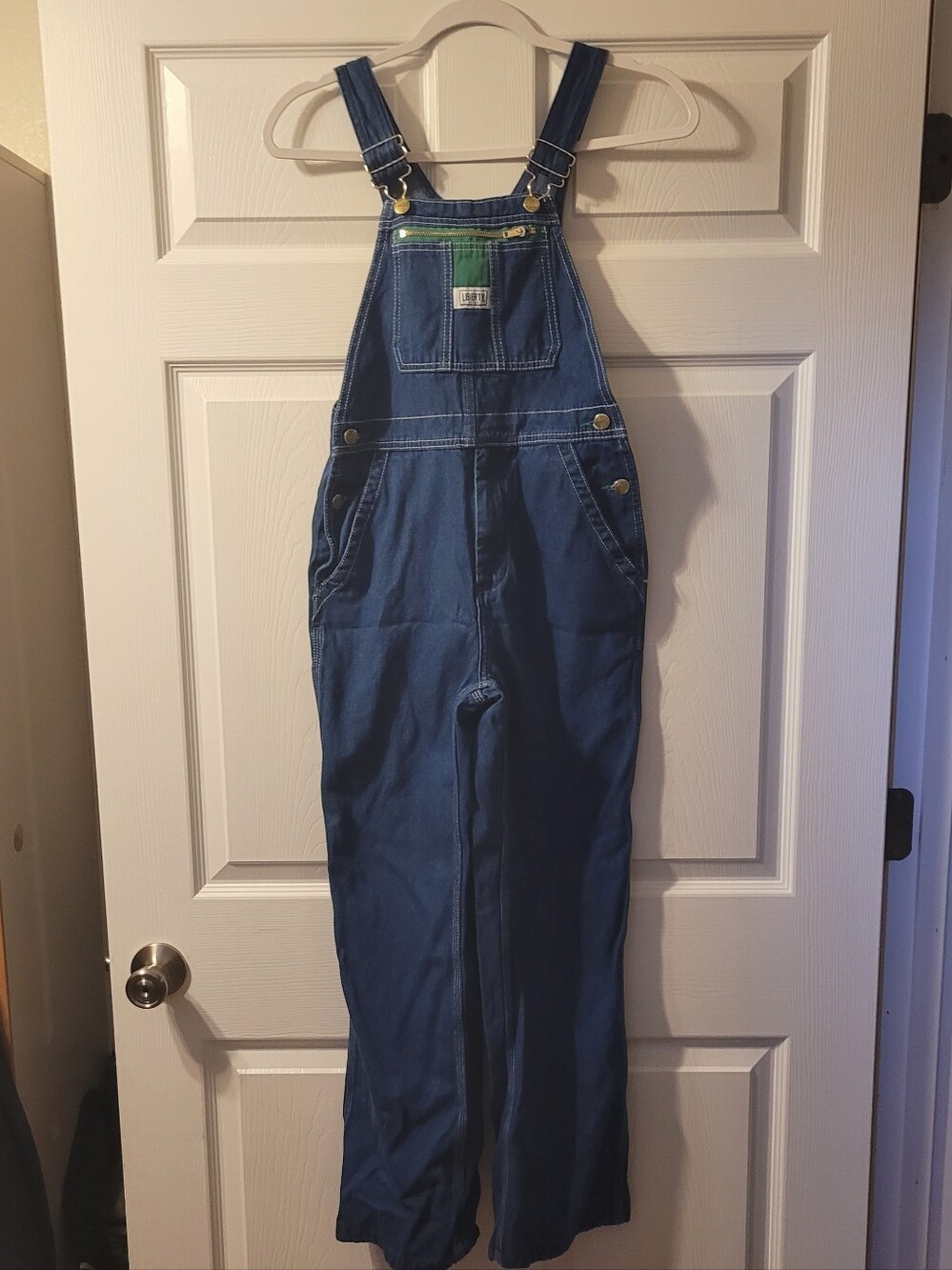 Kids Blue Denim Overalls One-Piece